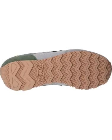 BASKETS MUNICH 8901102 UM 102 GRIS ET BLANC BLANCO