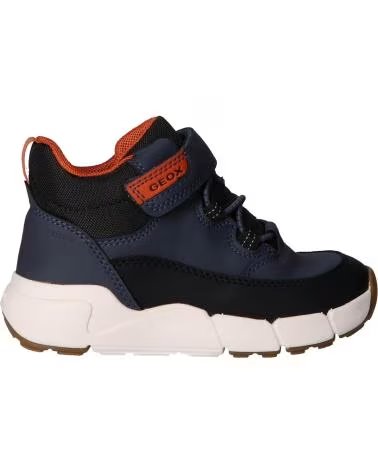 GEOX B FLEXYPER B661KA 000ME C0045 ZAPATILLAS FLEXIBLES MARINO Y NEGRO NAVY-BLACK