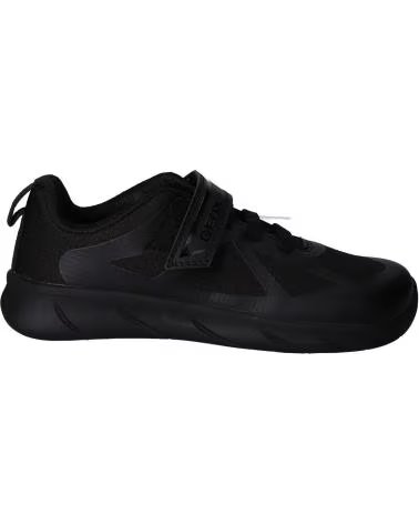 GEOX J66PDD 0FU54 J FOOT-RUN C9999 BLACK ZAPATILLAS