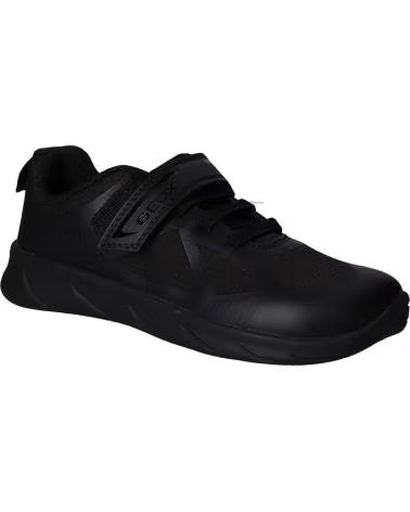 GEOX J66PDD 0FU54 J FOOT-RUN C9999 BLACK ZAPATILLAS