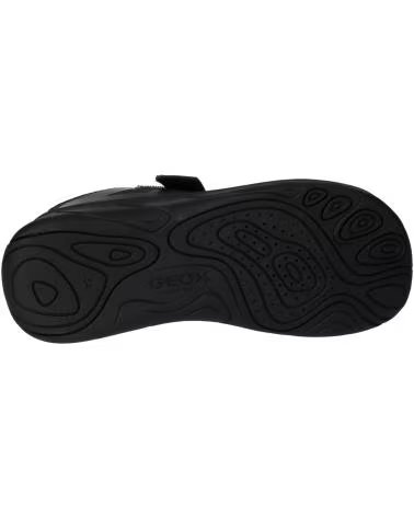 GEOX J66PDD 0FU54 J FOOT-RUN C9999 BLACK ZAPATILLAS