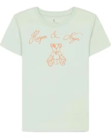 HARPER & NEYER T-SHIRT 1401326001 VERT VERDE