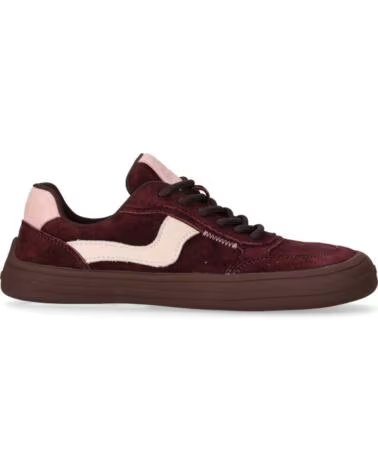 CHIKA10 BF STELLA 01S ZAPATILLAS BAREFOOT DE PIEL VINOS VINO-WINE