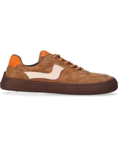 CHIKA10 BF STELLA 01S ZAPATILLAS BAREFOOT DE SERRAJE PARA MUJER CUERO-TAN
