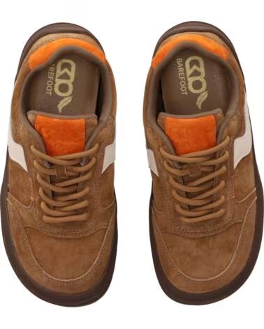 CHIKA10 BF STELLA 01S ZAPATILLAS BAREFOOT DE SERRAJE PARA MUJER CUERO-TAN
