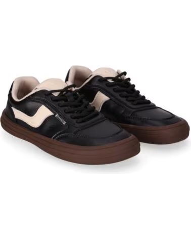 TÉNIS BAREFOOT EM PELE CHIKA10 STELLA 01 PRETO NEGRO-BLACK