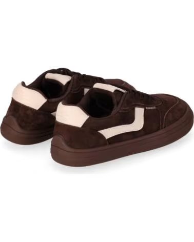 CHIKA10 BF STELLA 01S SNEAKERS BAREFOOT IN PELLE SCAMOSCIATA MARRON-BROWN