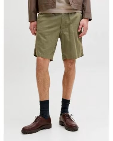 JACK AND JONES HERREN BERMUDA SHORTS 12292332 GRÜN VERDE