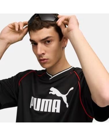 PUMA Camiseta Manga Corta en color negro NEGRO