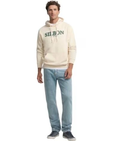 SILBON Sudaderas en color crema CREMA