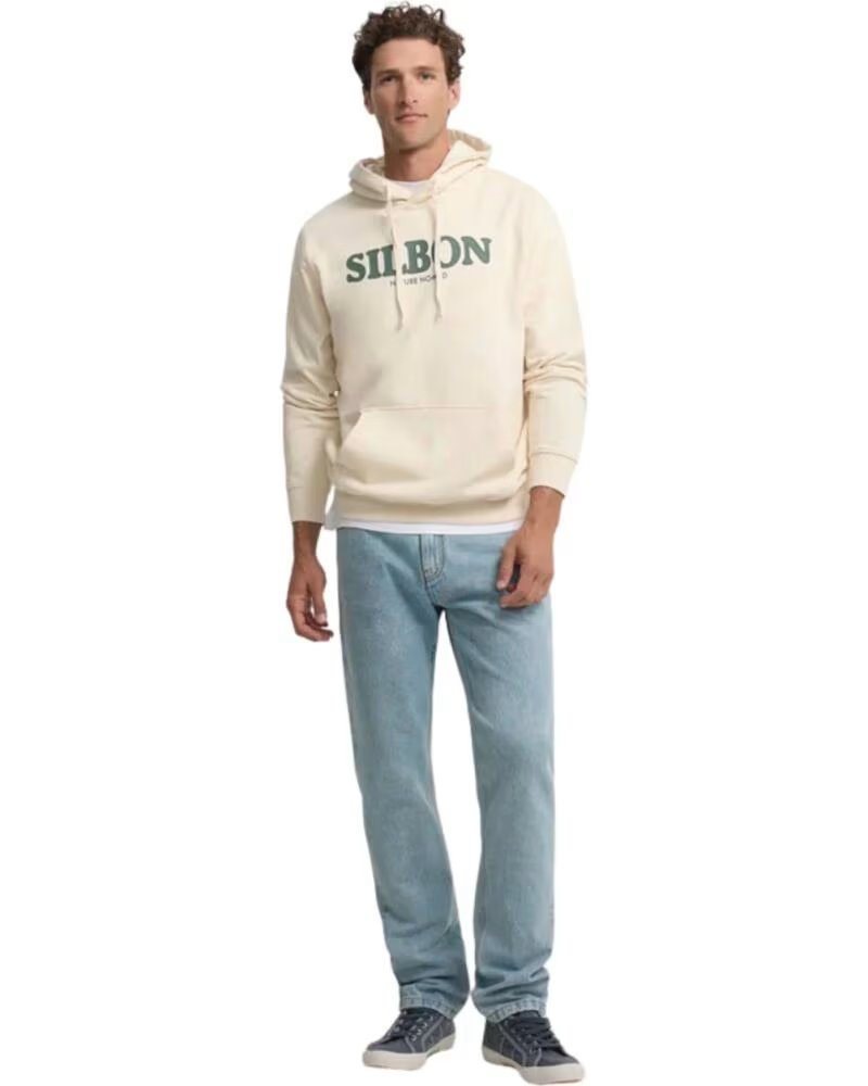 SILBON Sudaderas en color crema CREMA