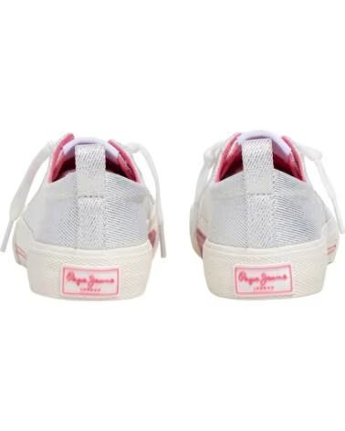 PEPE JEANS Zapatillas 33000 en plateado para unisex PLATA