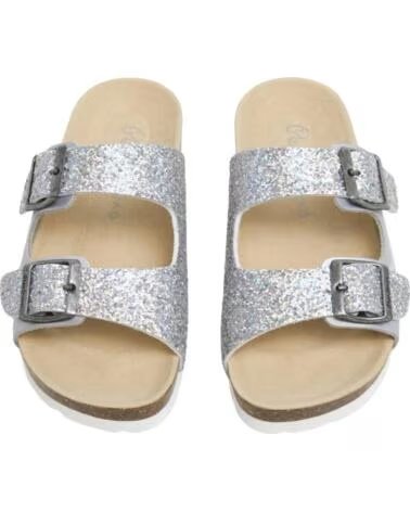 PEPE JEANS Sandalias Sandalias Oban Stars Gris Plateado Junior en plateado para unisex JUNIOR