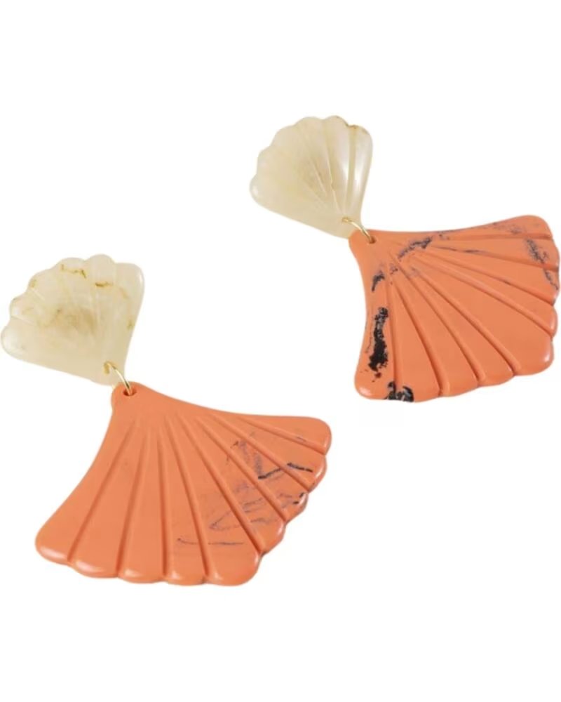 LATIDO ORECCHINI DI COLORE ARANCIONE NARANJA