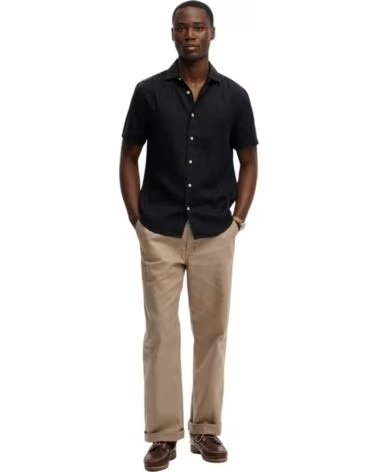 SUPERDRY CHEMISE MANCHES COURTES HOMME AZUL