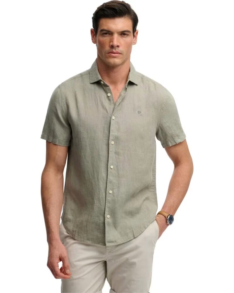 SUPERDRY KURZARMHEMD FÜR HERREN VERDE