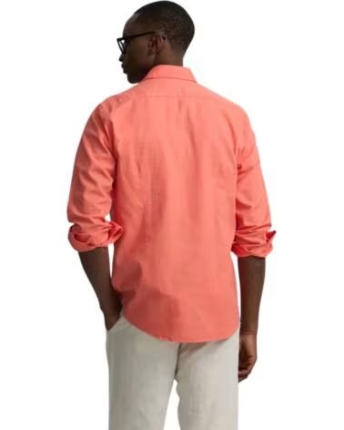 SILBON Camisas Hombre en color coral CORAL