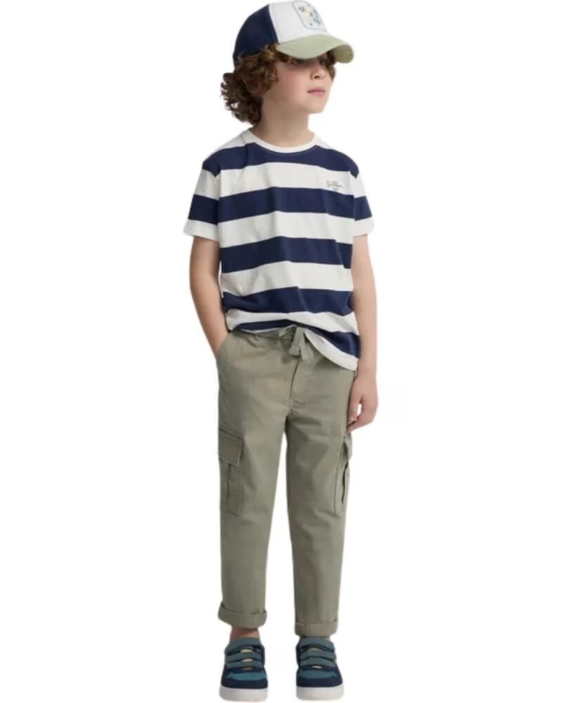 SILBON Pantalones Nino en color verde VERDE