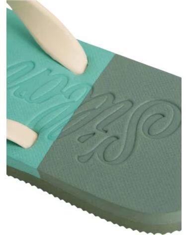 SILBON Chanclas Hombre en color verde VERDE
