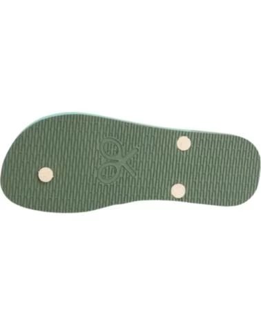 SILBON Chanclas Hombre en color verde VERDE