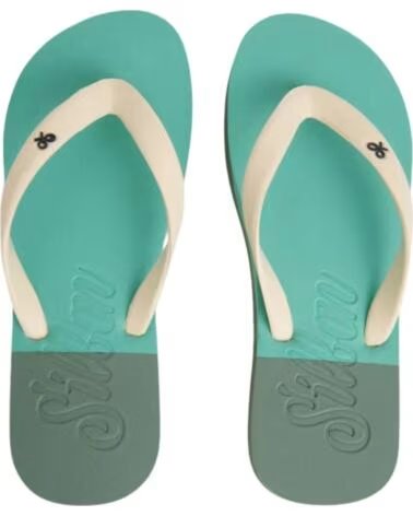SILBON Chanclas Hombre en color verde VERDE