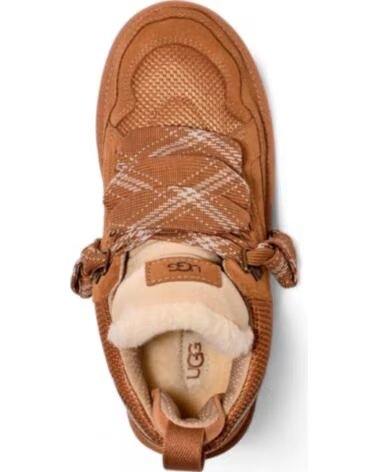 UGG Sneakers Mujer W Lowmel Cuero MARRóN