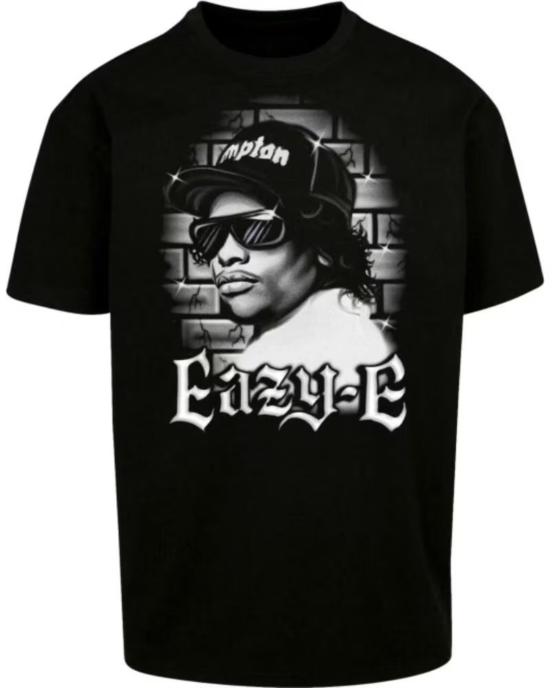 MISTER TEE T-SHIRT EAZY-E OVERSIZED NEGRO