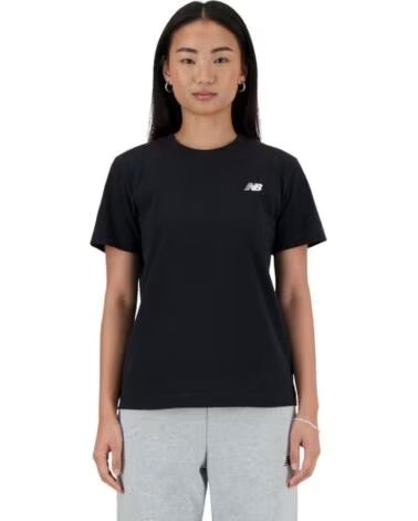 NEW BALANCE SPORT ESSENTIALS KURZARM-T-SHIRT WT41509BK SCHWARZ MULTICOLOR
