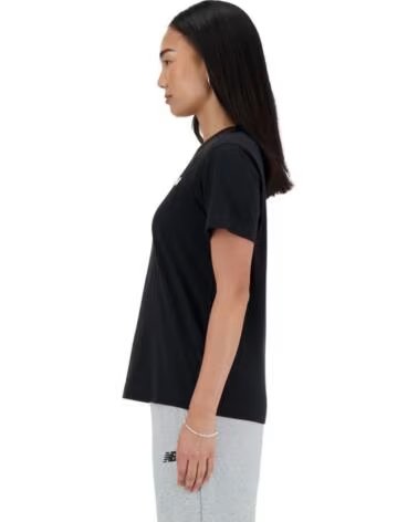 NEW BALANCE SPORT ESSENTIALS KURZARM-T-SHIRT WT41509BK SCHWARZ MULTICOLOR