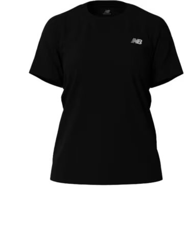 NEW BALANCE SPORT ESSENTIALS CAMISETA MANGA CORTA WT41509BK NEGRO MULTICOLOR