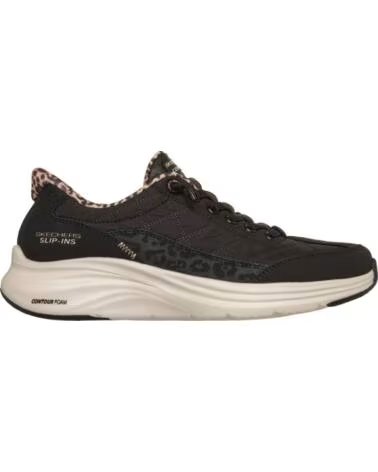 SKECHERS CONTOUR FOAM LEOPARD DREAM PRETO NEGRO