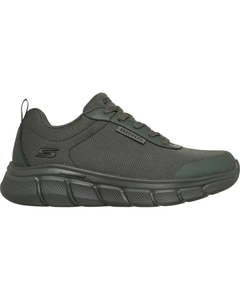 SKECHERS BOBS B FLEX RAINY EDGE KAKI CHAUSSURES IMPERMÉABLES