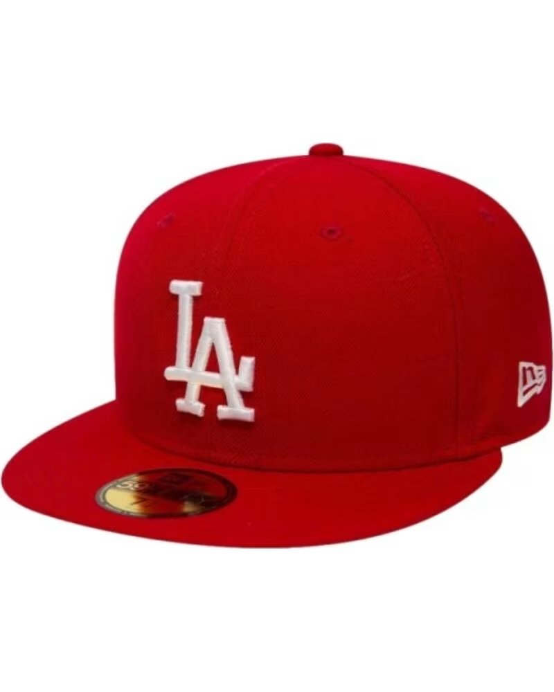 NEW ERA CASQUETTE 59FIFTY MLB BASIC LOS ANGELES DODGERS ROUGE ROJO