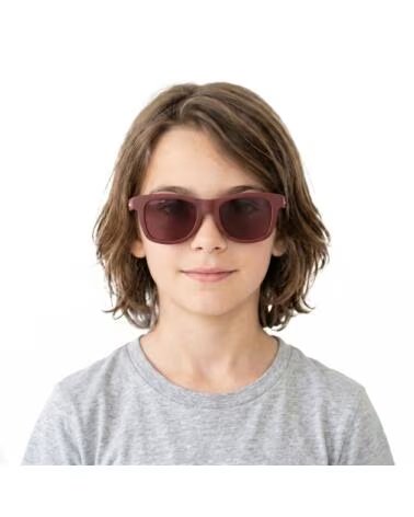 LACOSTE Gafas de Sol Nino Nina Infantil Rectangulares L3643SRG BURDEOS MATE