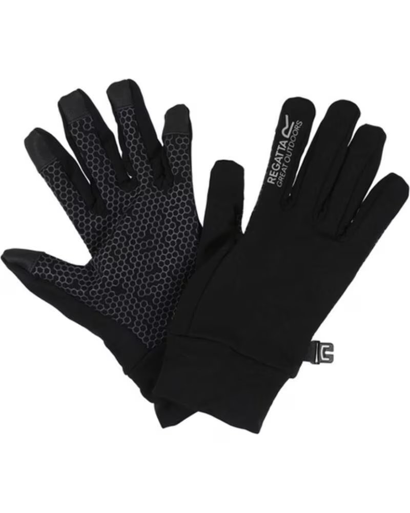 REGATTA LUVAS CRIANÇAS GRIPPY RKG059-9AB NEGRO