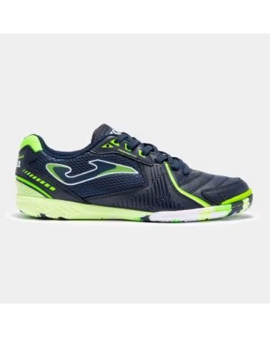 JOMA DRIBLING 2303 ZAPATILLAS DE FÚTBOL SALA MARINO Y LIMA NEGRO
