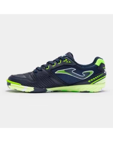 JOMA DRIBLING 2303 ZAPATILLAS DE FÚTBOL SALA MARINO Y LIMA NEGRO