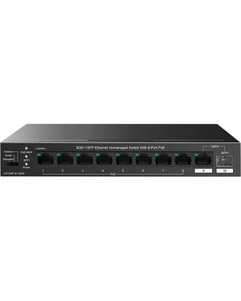 IP-COM Switch ip - com g1110pf - 8 - 120w 10 puertos
