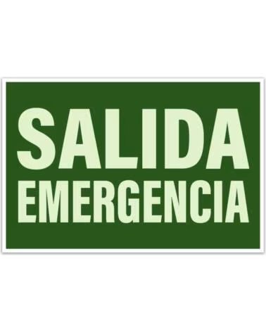 WURKO PLACA SAÍDA DE EMERGÊNCIA MULTICOLOR