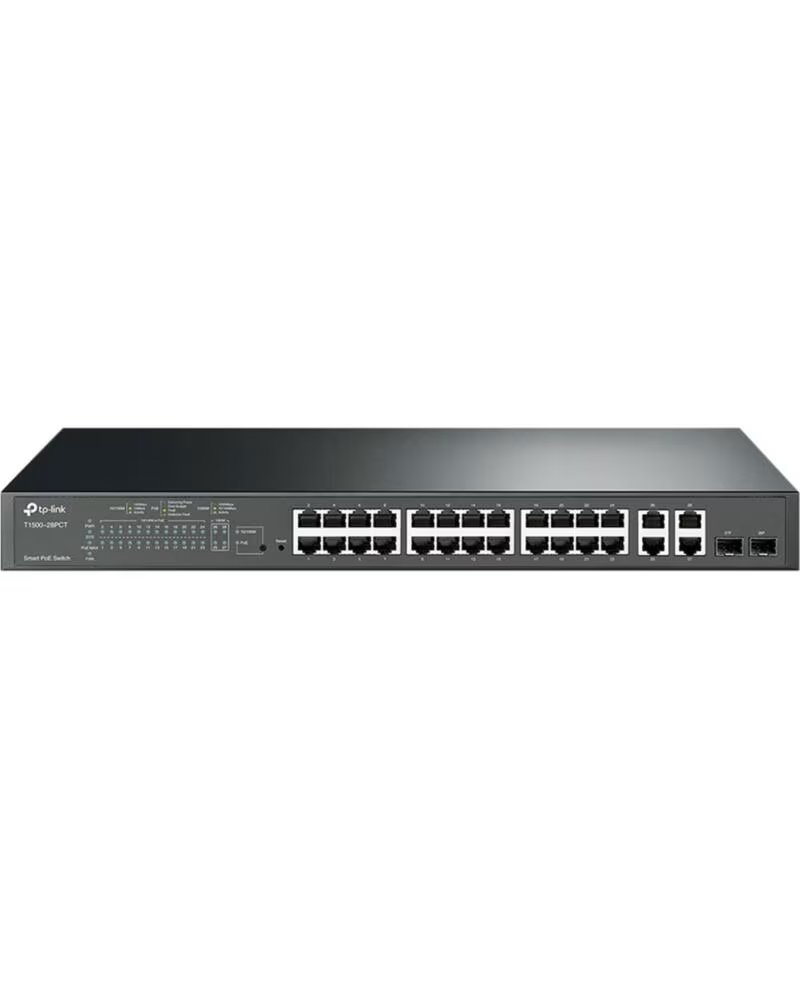 TP-LINK Switch 24 puertos 10 - 100mbps 4ptos gigabit poetp - link