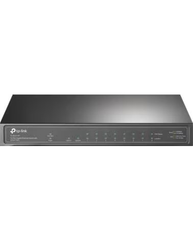 TP-LINK Switch 10 puertos tp - link tl - sg1210p 10 - 100 - 1000 8 puertos poe 1 puerto sfp