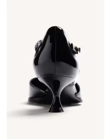 GIOSEPPO ZAPATO DE TACÓN EN CHAROL MODELO 80803 NEGRO