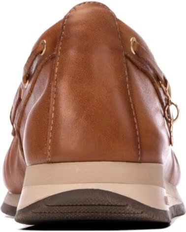 MOCASINES DE PIEL CARMELA 164235 EN COLOR CAMEL