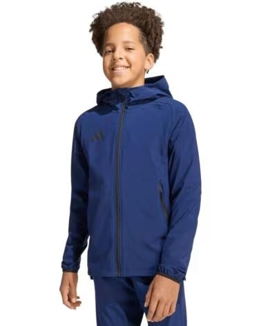 ADIDAS CHAQUETA CON CAPUCHA INFANTIL AZUL