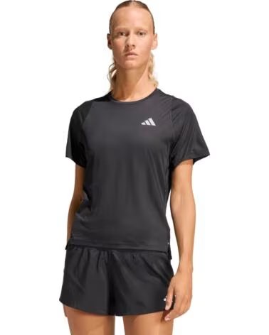 CAMISETA DE DEPORTE ADIDAS DE MUJER NEGRO