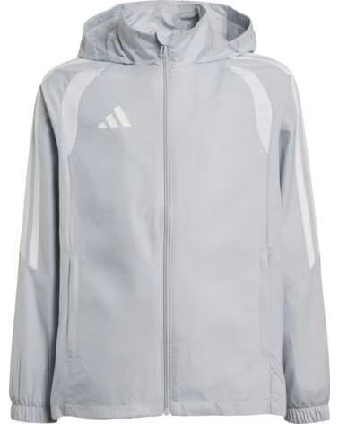 ADIDAS GIACCA CON CAPPUCCIO BAMBINO GRIGIO GRIS