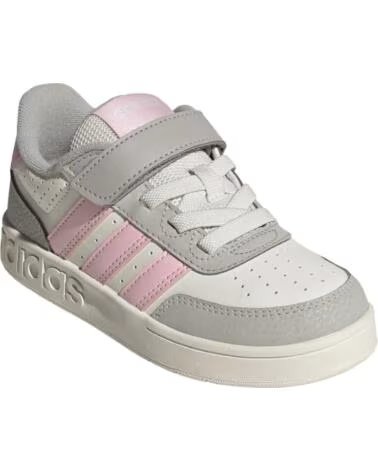ADIDAS BASKETS FILLE BLANC BLANCO