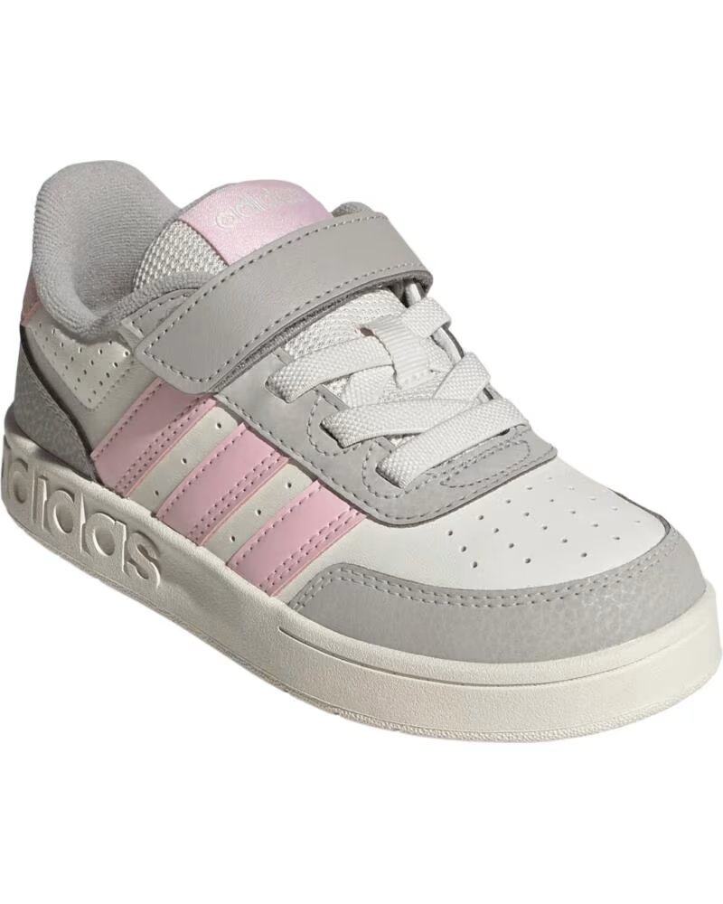 ADIDAS BASKETS FILLE BLANC BLANCO