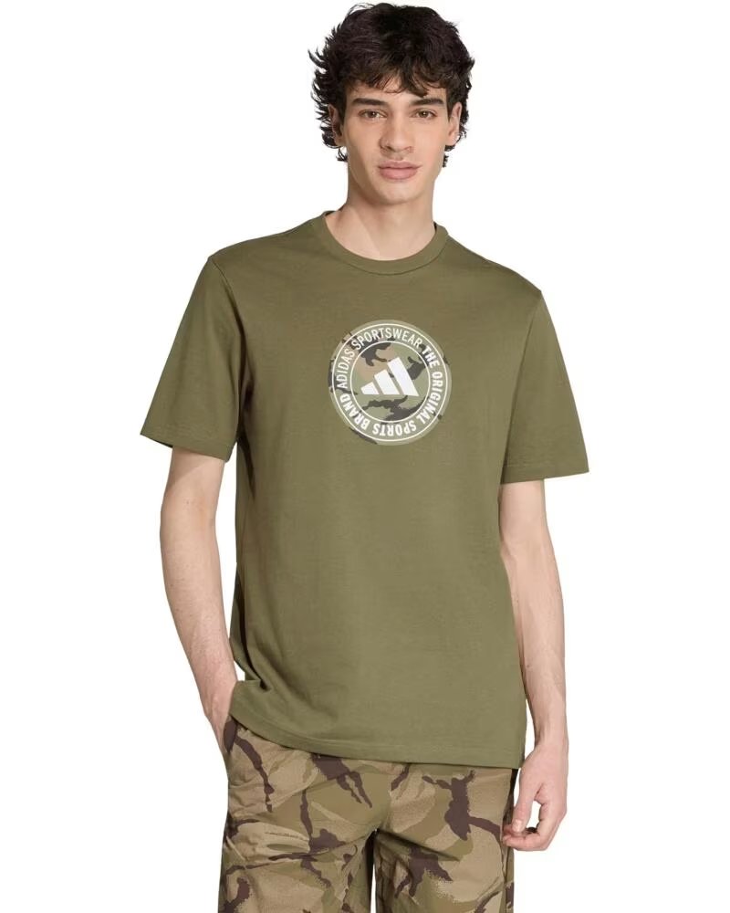 ADIDAS CAMISETA MANGA CORTA HOMBRE VERDE
