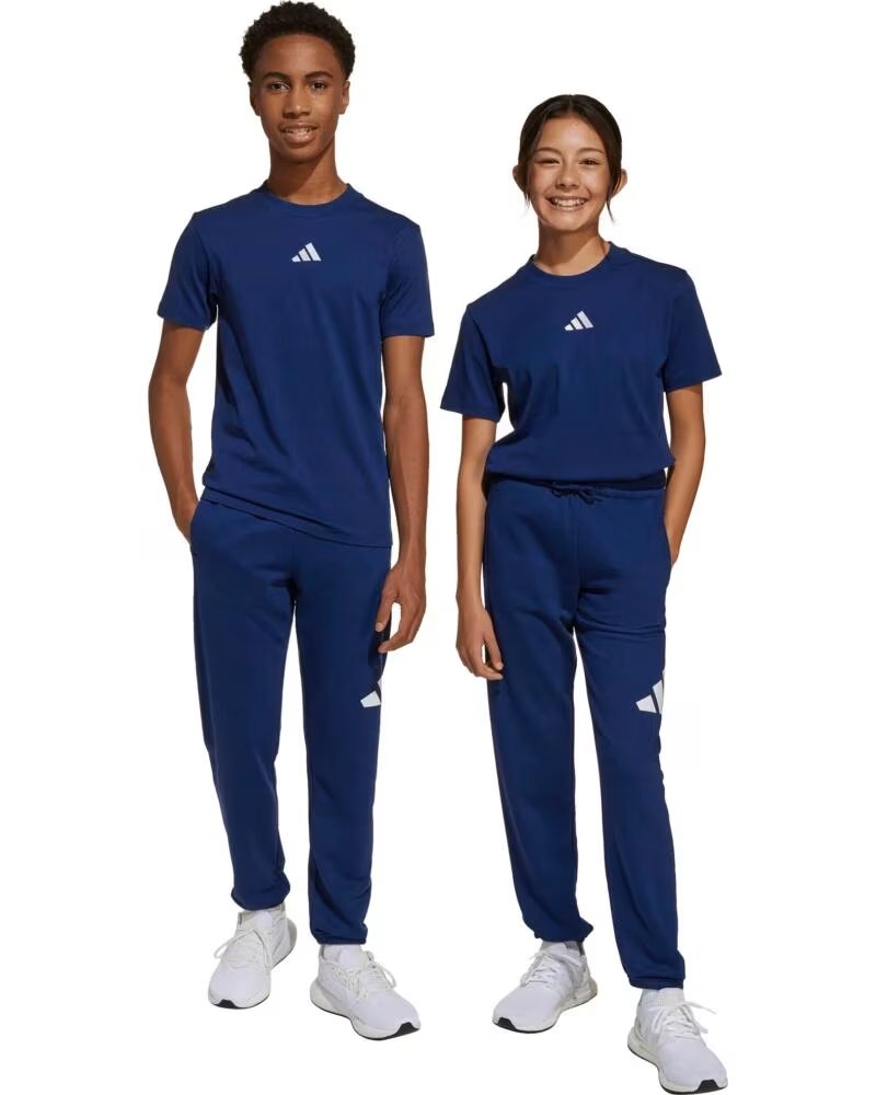 ADIDAS Pantalon De Chandal Je1398 en azul para ninos DKBLUE-WHITE
